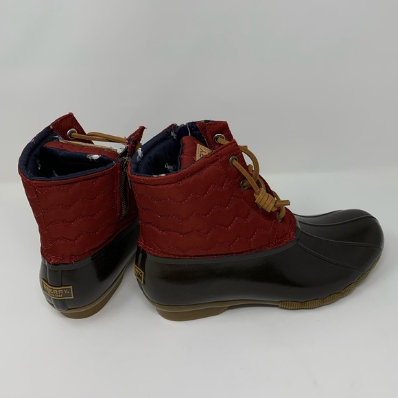 Sperry Saltwater Chevron Quilt Nylon Boots - Women - Picture 4 of 5